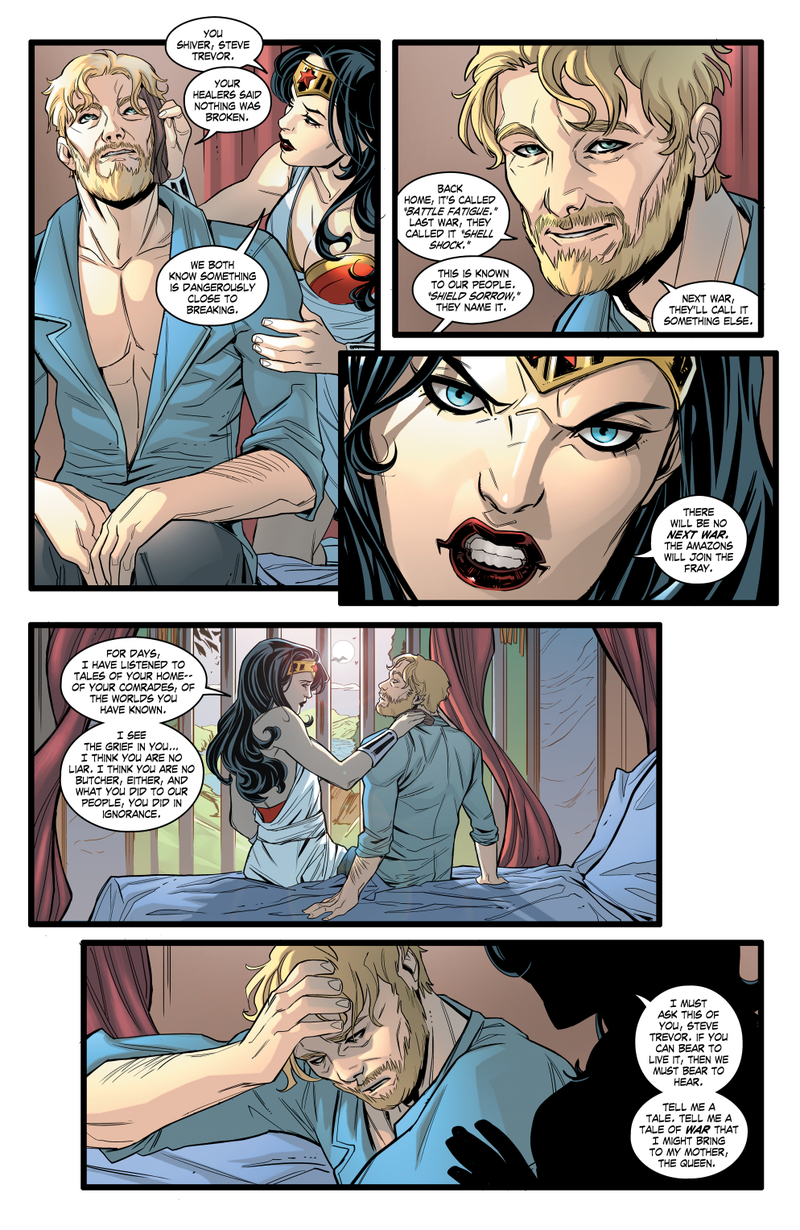 Illustration for article titled Exclusive DC preview: Wonder Woman goes to war in DC Bombshells #2